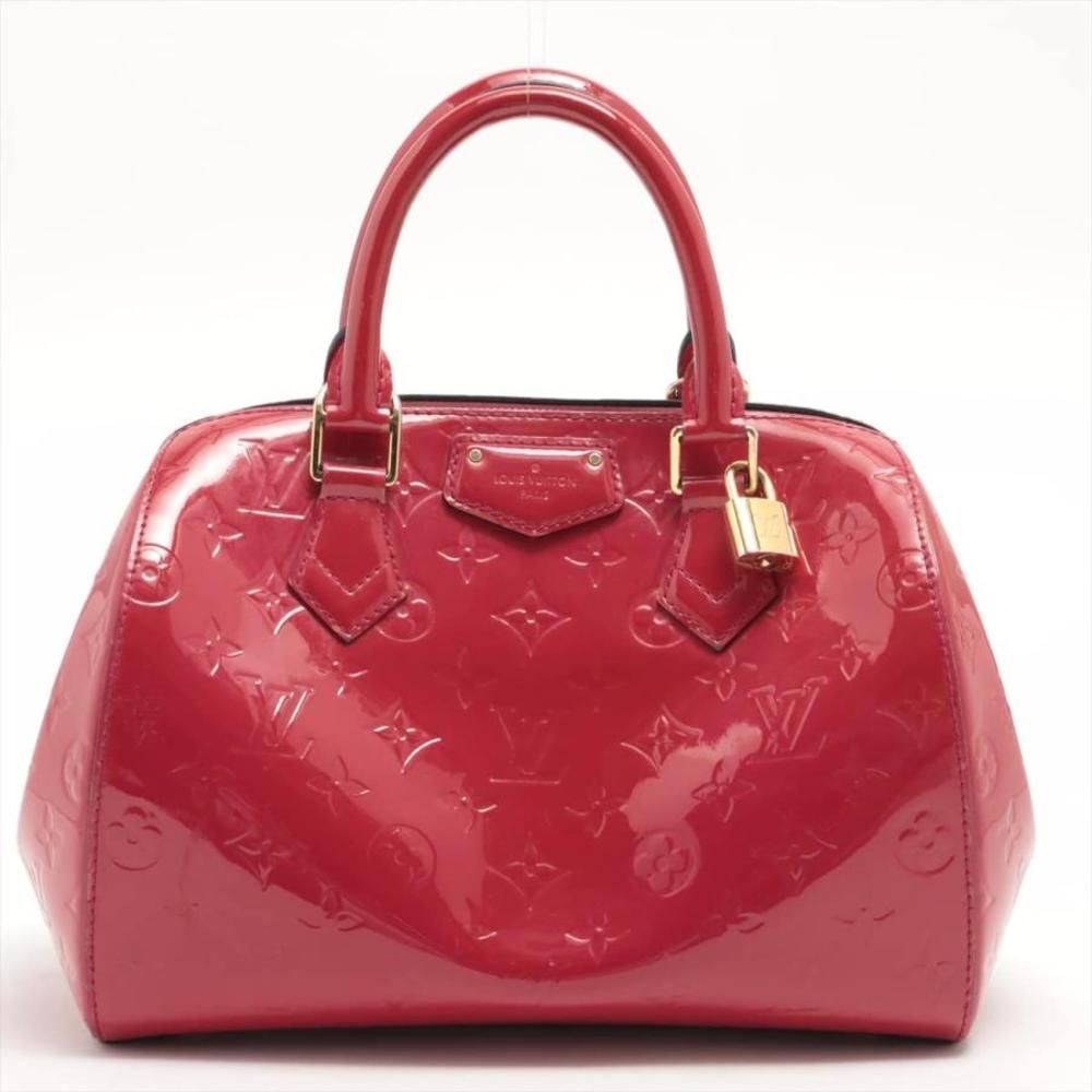 Louis Vuitton Vernis Montana Handbag Red - Picture 13 of 13